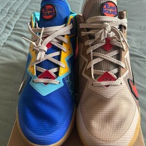 Nike LeBron 18 Low Wile E vs Roadrunner Space Jam size 11.5